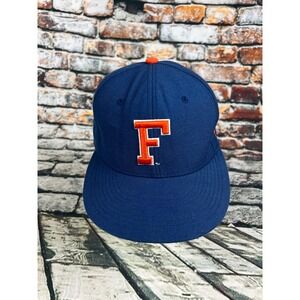 Florida Gators Zephyr Blue Orange Fitted Baseball Cap‎ Hat 7 1/4 NCAA College